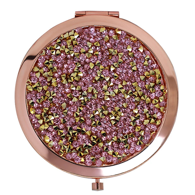 Custom Mini Bling Makeup Pocket Mirror