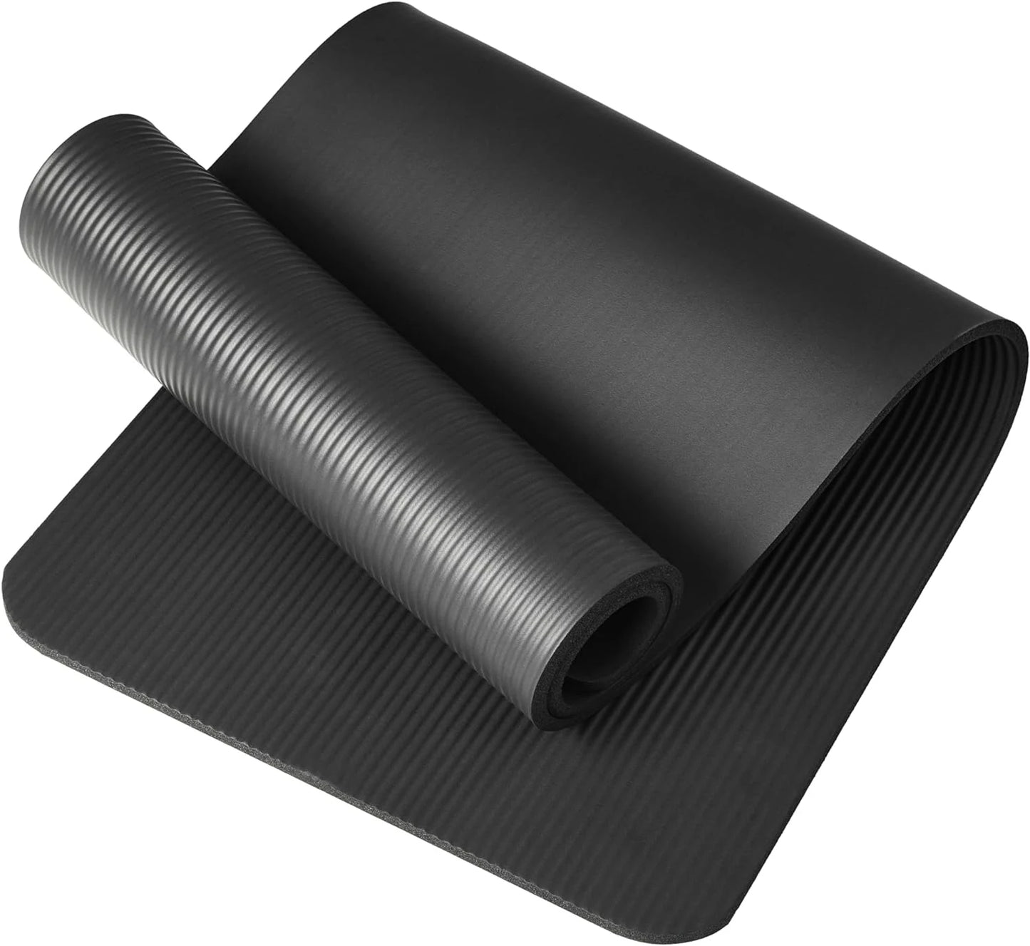 High-density sports yoga mat with shoulder straps Yoga mat non-slip Pilates fitness mat home exercise sports mat