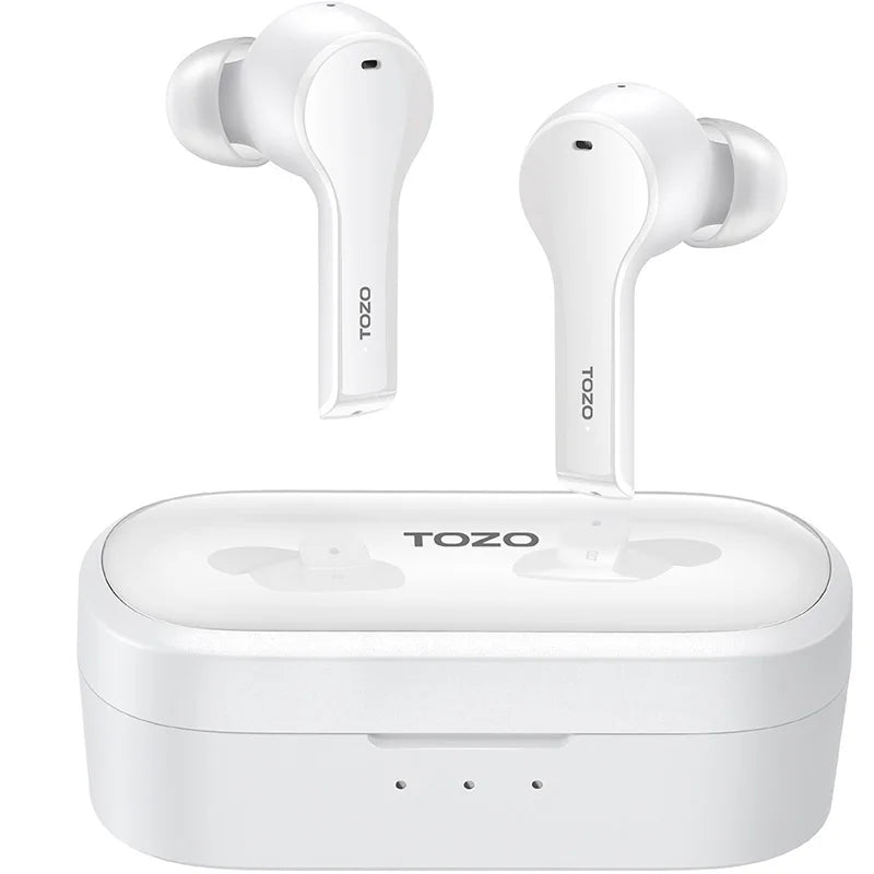 TOZO T9 True Wireless Earbuds Bluetooth 5.3 Noise Cancelling 4 Mic Headphones Deep Bass