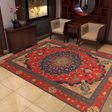 Persian CARPET FOR LIVE ROOM Carpets Decoration Home Retro Large Room Rugs Washable Bedroom Easy Cleaning Entrance Door Mat