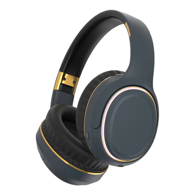 TWS Bluetooth Headphone Wireless Music Headset Over The Ear High Fidelity Bass Stereo Sports Bluetooth Earphones with AUX Cable