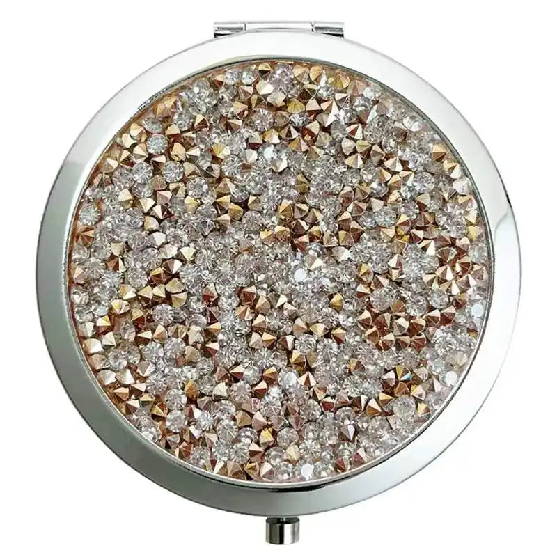 Custom Mini Bling Makeup Pocket Mirror