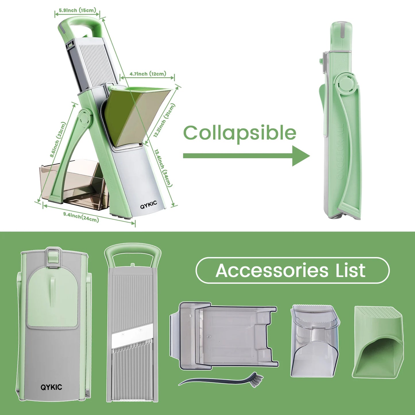 Kitchen Accessories Vegetable Grater Mandoline for Cutting Professional Vegetables Lemon Slicing Salad Chopper Kitchen Tools