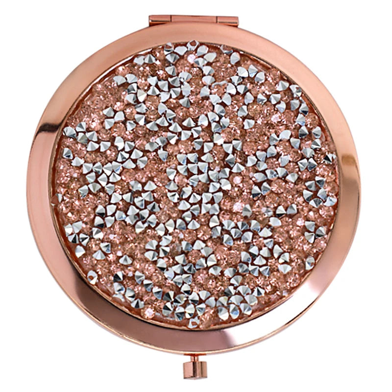 Custom Mini Bling Makeup Pocket Mirror