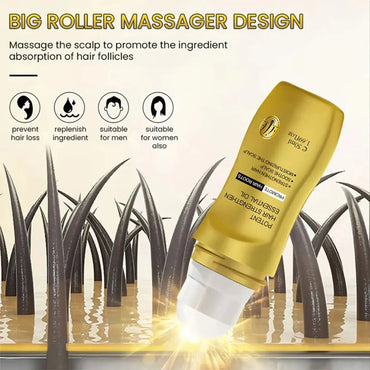 Biotin Hair Growth Products Hair Loss Treatment Strengthening Roots Regrowth Oil for Men and Women Hair Prevent Baldness Care
