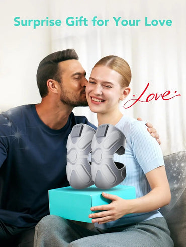 SKG Cordless Heated Knee Brace Massager with Heat & Vibration, Portable for Knee & Joint Pain Relief,Gift for Dad/Mather W3 PRO