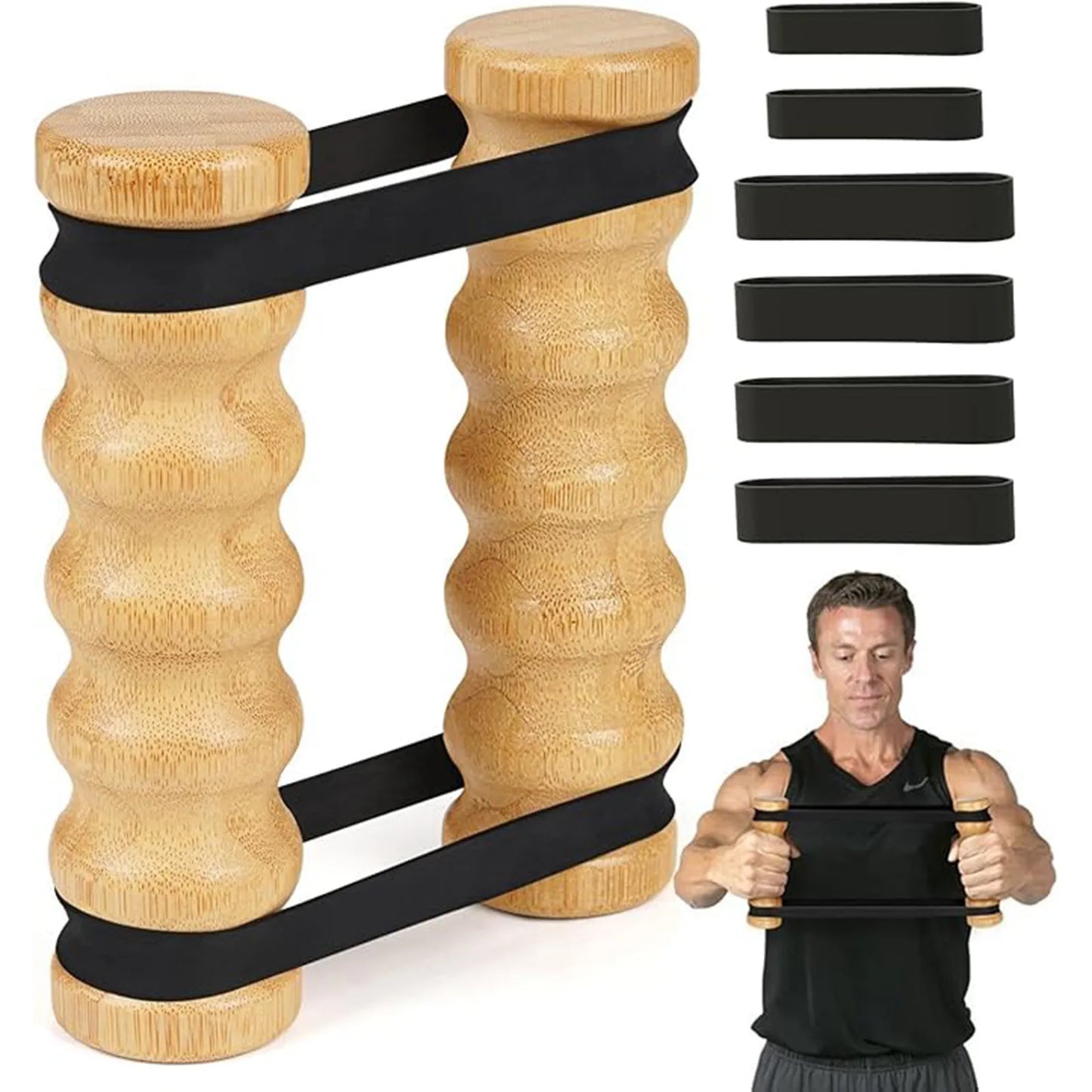 10pcs/set Efficient Upper Body Workout Resistance Training, Upper Body, Shoulder And Joint Rehab 12 Bands Included