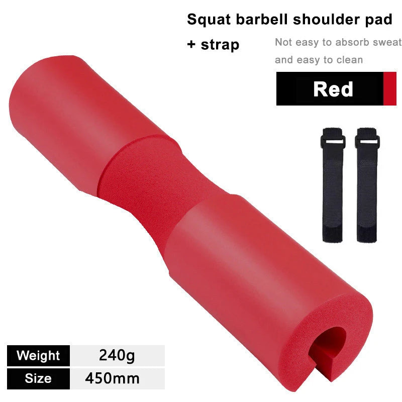 Neck Shoulders Support Weight Lifting Barbell Pad Fitness for Pull Up Hip Training Anti-slip Bodybuilding Gym Equipment Workout