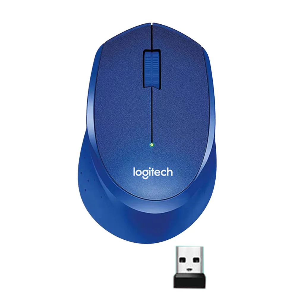 Logitech M330 Wireless Mouse 1/2pcs Gaming Mouse 2.4GHz 1000 DPI 3 Buttons Silent Optical Mice For Mac/PC Computer Laptop