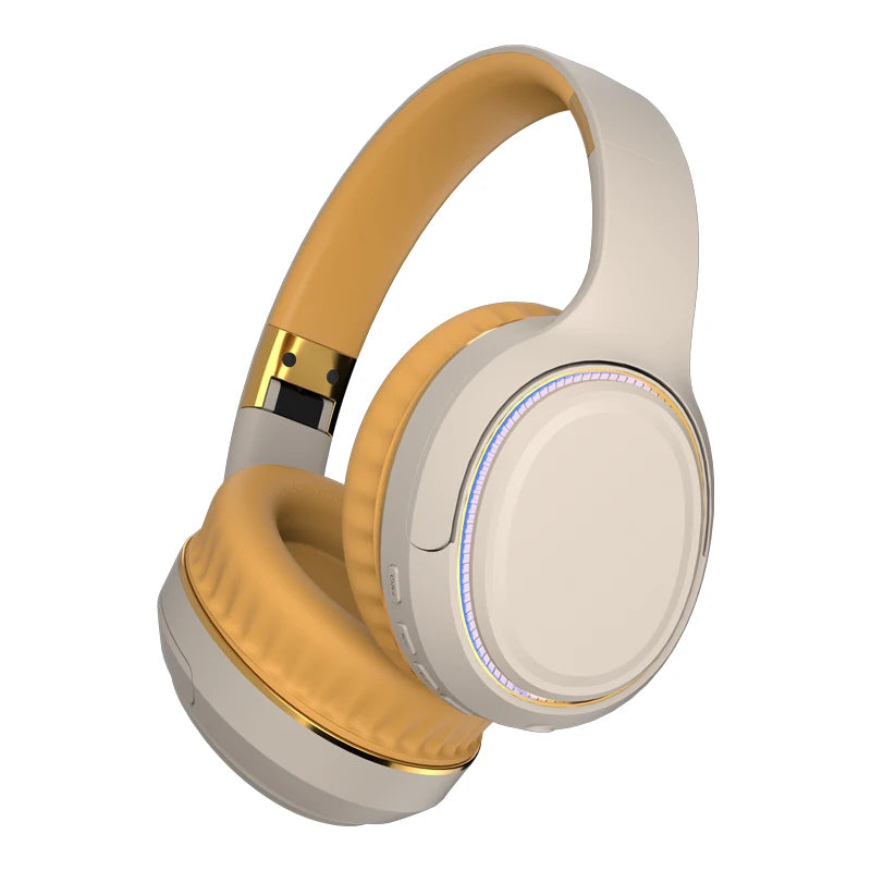 TWS Bluetooth Headphone Wireless Music Headset Over The Ear High Fidelity Bass Stereo Sports Bluetooth Earphones with AUX Cable