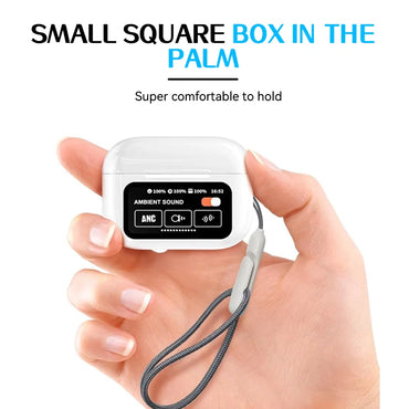 New Bluetooth Earphones Mini Noise Reduction Sports Running Earphones Waterproof Gaming Headsets Music Touch Screen Headphone