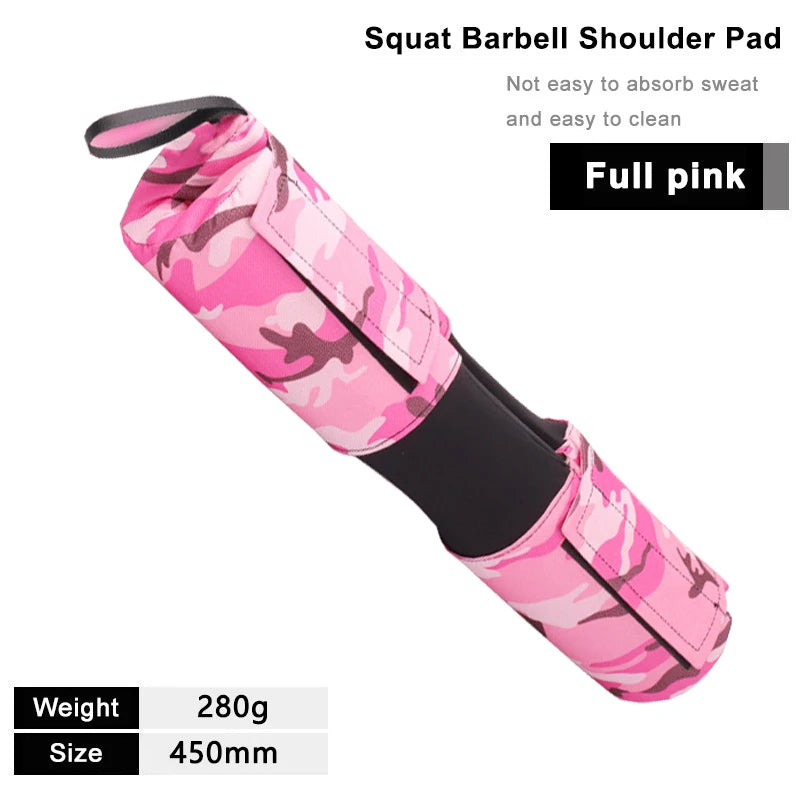Neck Shoulders Support Weight Lifting Barbell Pad Fitness for Pull Up Hip Training Anti-slip Bodybuilding Gym Equipment Workout