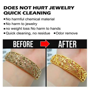 3Pcs Jewelry Cleaner Watch Cleaning Liquid Decontamination Quick Stains Removal Liquid Smooth Diamond Set Gold Cleaning Polish