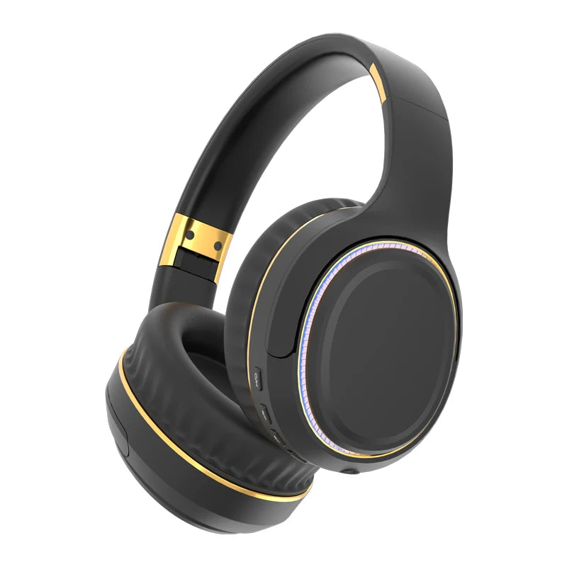TWS Bluetooth Headphone Wireless Music Headset Over The Ear High Fidelity Bass Stereo Sports Bluetooth Earphones with AUX Cable