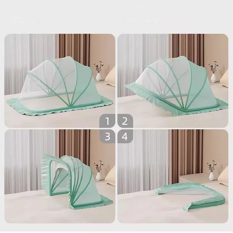 Foldable Bed Mosquito Net Undecided Plastics Baby Canopy Yurt Baby Accessories Sunshade Mosquito Cover