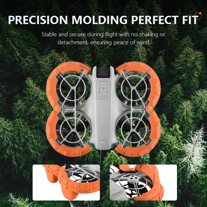 STARTRC Drone Parts Propeller Guard Cover EVA Floating Protector For DJI NEO Drone Accessories Anti-Collision Ring