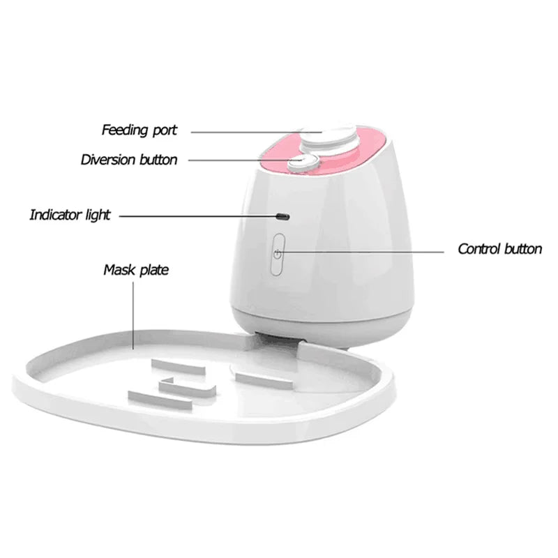 DIY Facial Mask Maker Machine Automatic Home-made Moisturizing Collagen Pure Plant Skin Beauty Fruit and Vegetable Mask Machine