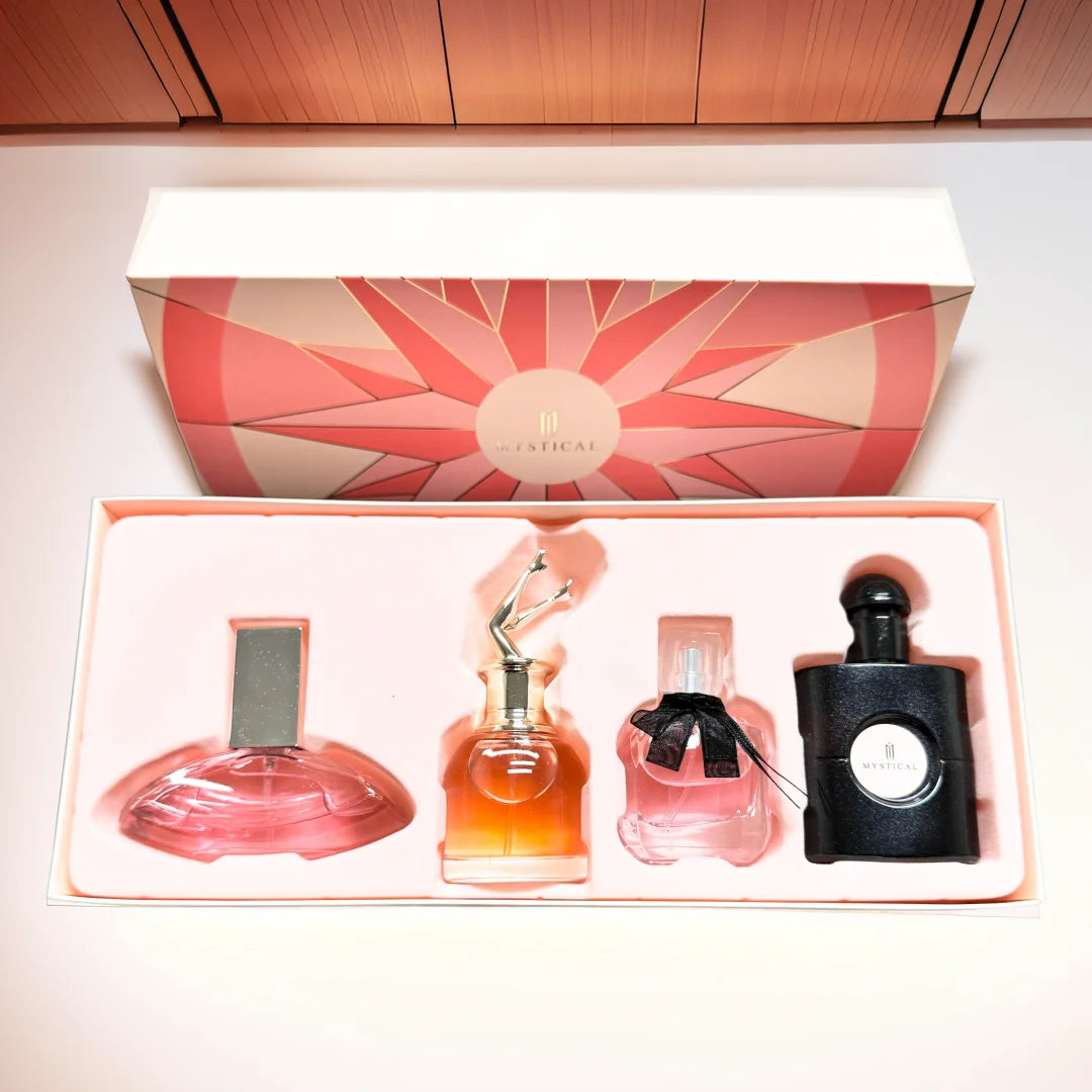 MYSTICAL Women's perfume gift set, Mother's Day, Christmas, Valentine's Day gift, light fragrance, lasting fresh, suitable for d