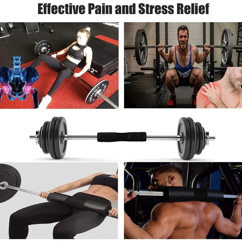 Neck Shoulders Support Weight Lifting Barbell Pad Fitness for Pull Up Hip Training Anti-slip Bodybuilding Gym Equipment Workout