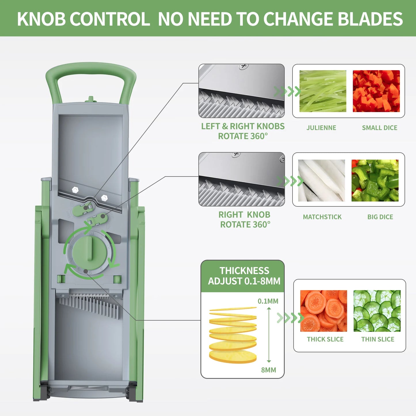 Kitchen Accessories Vegetable Grater Mandoline for Cutting Professional Vegetables Lemon Slicing Salad Chopper Kitchen Tools