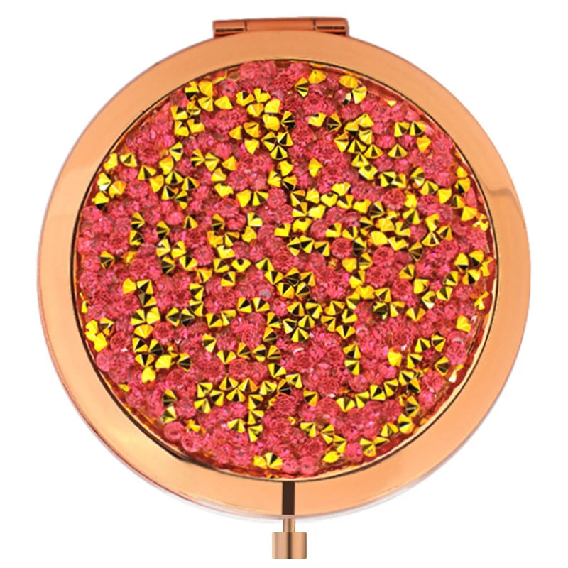 Custom Mini Bling Makeup Pocket Mirror