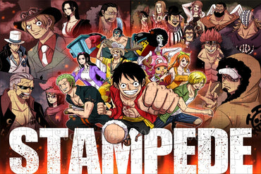 One Piece Pirate Warriors Jigsaw Puzzles 35/300/500/1000 Pieces Anime Character Puzzles for Adults Stress Relief Toys