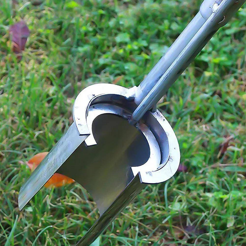 Plant And Fruit Tree Seedling Transplanter Stainless Steel Handheld Garden Barrel Transplanter Planting Tool