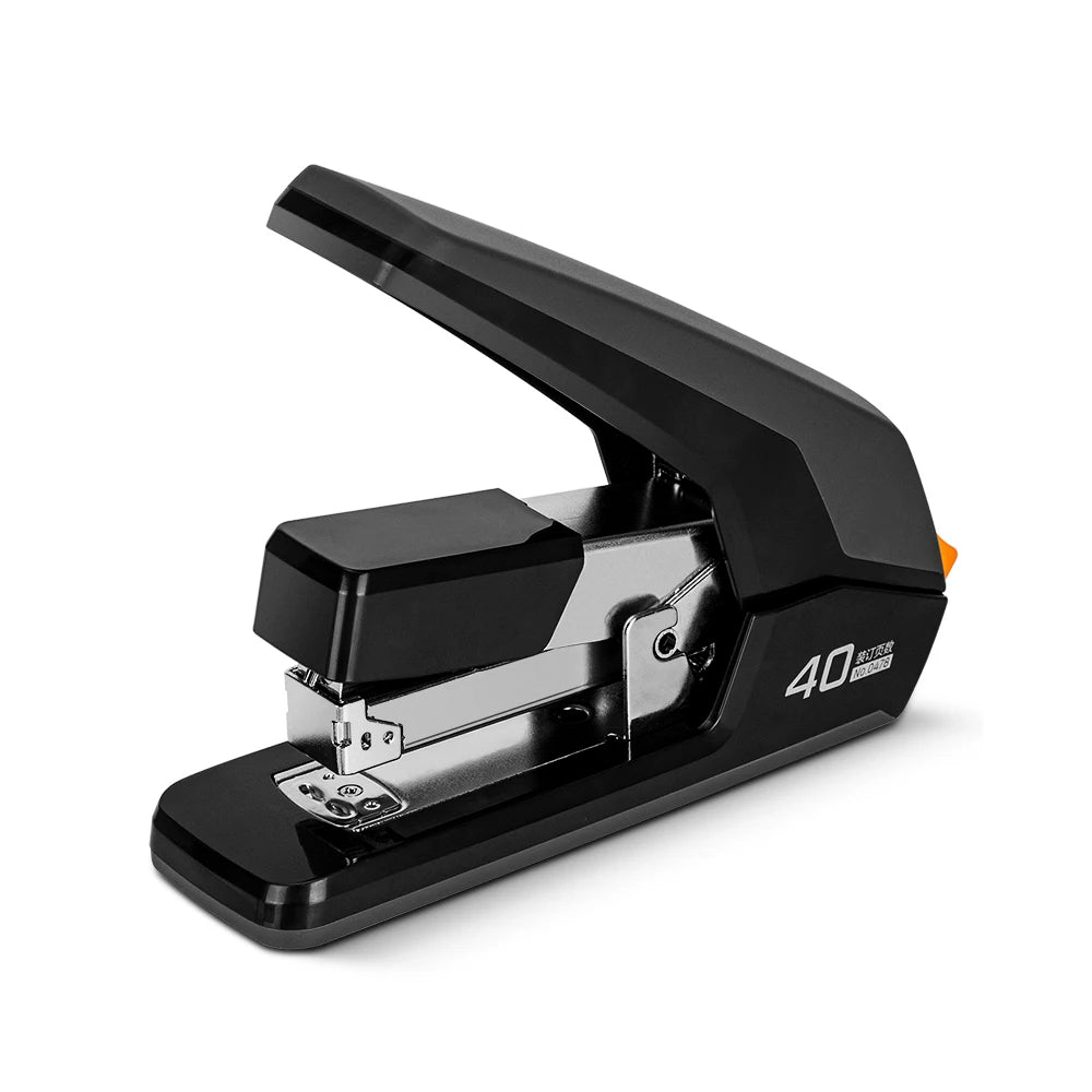 Deli 50 Sheets Heavy Duty Stapler Effortless Paper Binder School Supplies Stationery Stapler Without Staples Office Supplies