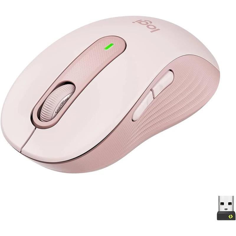 Original Logitech M650 Bluetooth Wireless Mouse Silent Clicks for PC/Mac/Multi-Device/Chromebook Office Laptop Sensor Technology