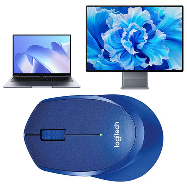 Logitech M330 Wireless Mouse 1/2pcs Gaming Mouse 2.4GHz 1000 DPI 3 Buttons Silent Optical Mice For Mac/PC Computer Laptop