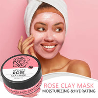 New 4Pcs Clay Mask Set Vitamin C Turmeric Clay Mask Dead Sea Mud  Face Masks Skincare for Deep Cleansing Pores Moisturizing 320g