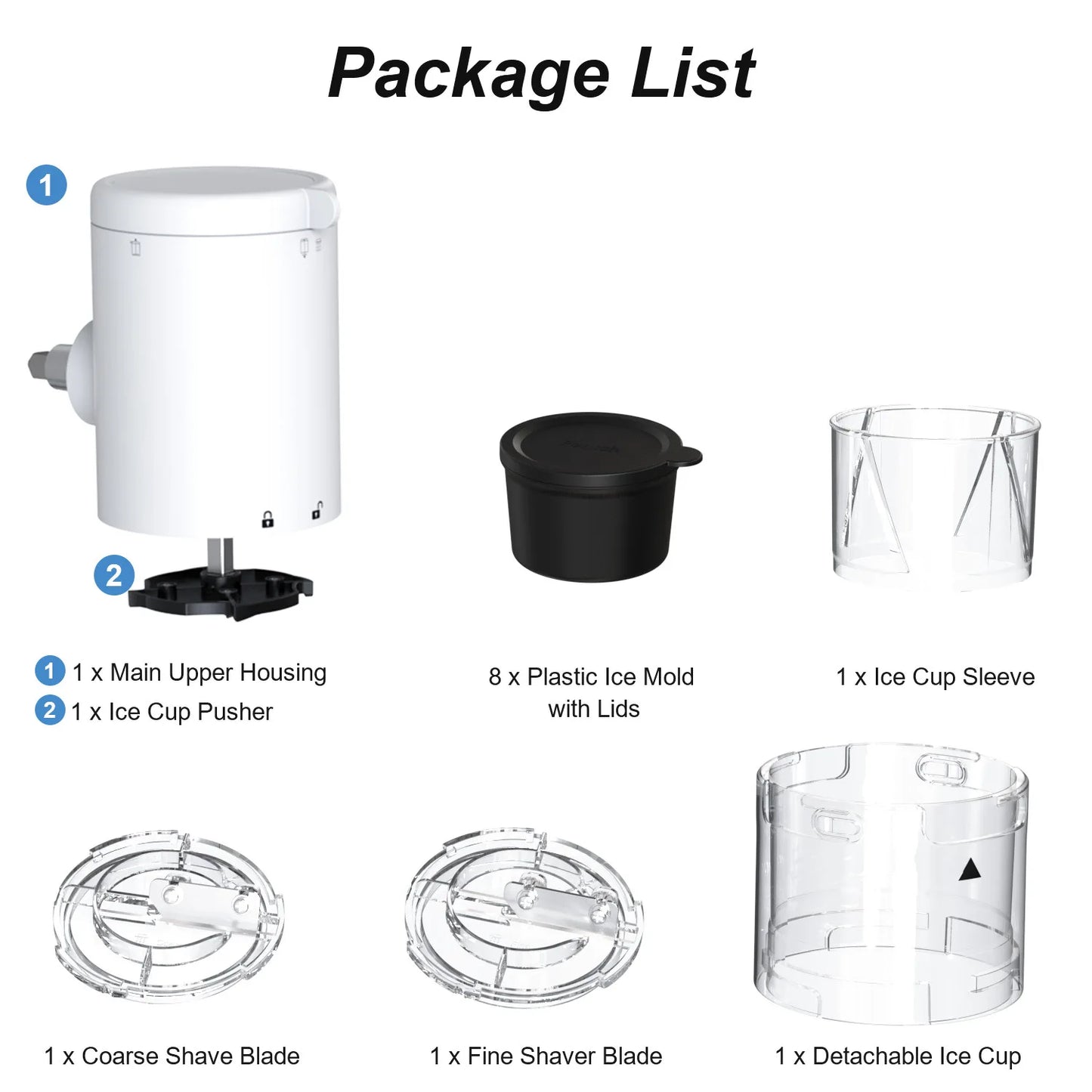 Kitchen mixer manufacturing Shaved ice accessories, high-yield Shaved ice, Kaishanyi mixer kitchen auxiliary accessories
