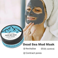 New 4Pcs Clay Mask Set Vitamin C Turmeric Clay Mask Dead Sea Mud  Face Masks Skincare for Deep Cleansing Pores Moisturizing 320g