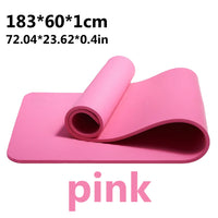 High-density sports yoga mat with shoulder straps Yoga mat non-slip Pilates fitness mat home exercise sports mat