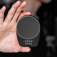 Mini coffee scale, Italian coffee bean weighing timer scale, coffee machine, kitchen small 0.1g coffee electronic scale