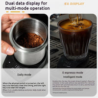 Mini coffee scale, Italian coffee bean weighing timer scale, coffee machine, kitchen small 0.1g coffee electronic scale