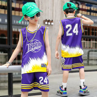 Children Team Training Uniform Kids Basketball Jersey Quick-drying Boy and Girls Comfortable Shirt  Child Sportswear Tracksuits