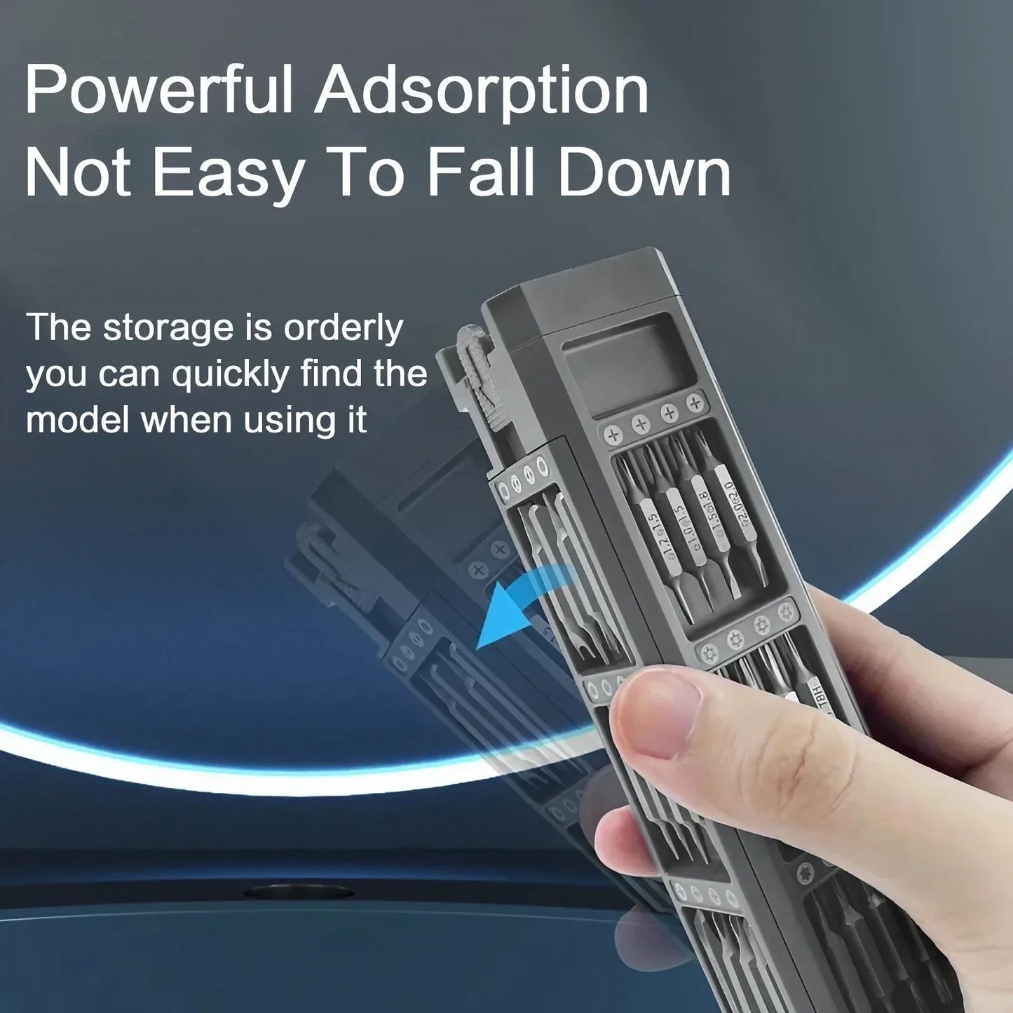 Multifunction Screwdriver Set - S2 Phillips Slotted Precision Bits, Mobile & Notebook Maintenance Tool, Handy Hand Tools