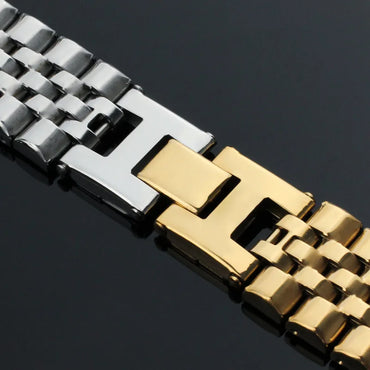 Personalize Custom Name Men Stainless Steel Bracelet watch band Black Smooth Engrave Logo Id Bracelets Gift Jewelry