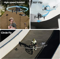 WeFone WF10 Mini FPV Drone 1080P, 3 Batts, 3D Flip, Easy Start, Gift，C0.