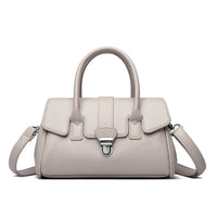 Genuine Brand Soft Pu Leather Small Casual Tote Hand Bags for Mother Quality Women Shoulder Crossbody Messanger Bag Summer Style