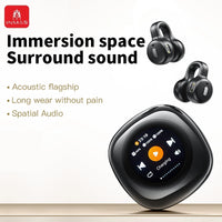 INMAS CT11 ANC Ear Clip Earbuds Wireless Bluetooth Display Screen Headphones Active Noise Reduction Earphones Waterproof Headset