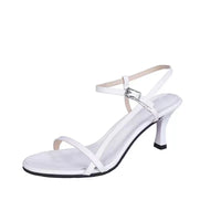 Oulylan 2024 Women Sandals Open Toe Simple Style Office  Summer Narrow Band Sex High Heels Modern Footwear Lady Sandals