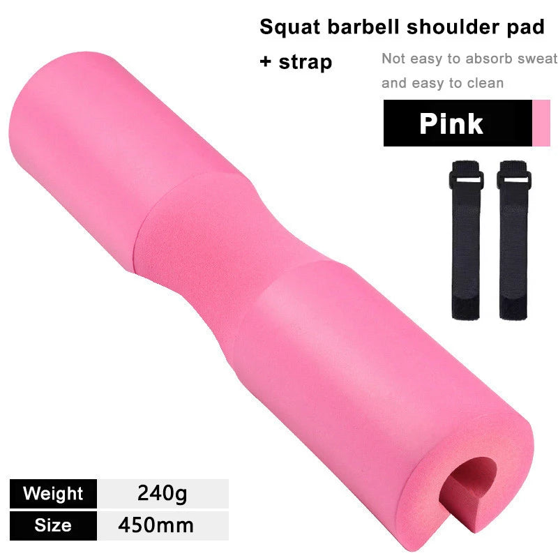 Neck Shoulders Support Weight Lifting Barbell Pad Fitness for Pull Up Hip Training Anti-slip Bodybuilding Gym Equipment Workout