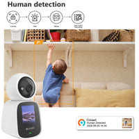 Closeli CL200 5MP Wi-Fi Video Calling Camera Motion Detection Security IP Camera Ultra HD Image Full-color Night Vision Monitor