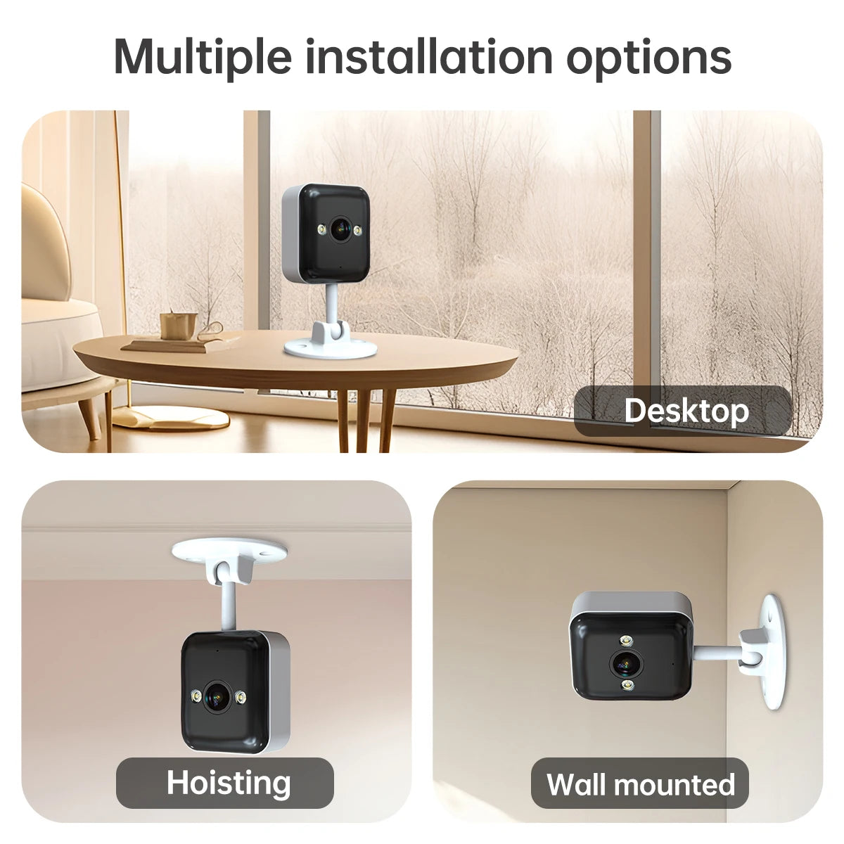 JOOAN 1080P WiFi Camera Smart Home Outdoor Wireless IP Surveillance Camera Security Baby Monitor CCTV Audio Video Surveillance