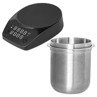 Mini coffee scale, Italian coffee bean weighing timer scale, coffee machine, kitchen small 0.1g coffee electronic scale