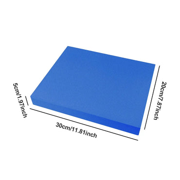 Yoga Balance Pad Anti Slip Exercise Balance Pad Thickened Fitness Balancing Pad Foam Cushion Mat for Physical Therapy