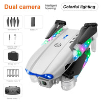 New E99Pro RC Dual Camera Drone 4K Professinal With 1080P Wide Angle HD Camera Foldable Helicopter WIFI FPV Height Hold Gift Toy