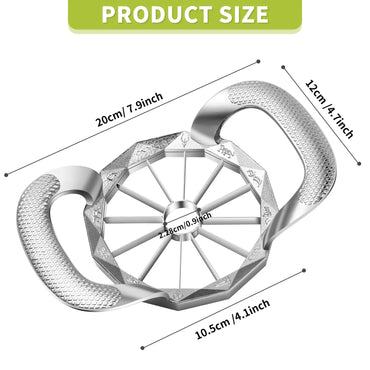 Upgraded 12 Blades Apple Slicer and Corer,Stainless Steel Ultra-Sharp Fruit Slicer Cutter Tools Kitchen Accessories